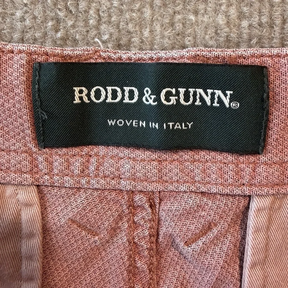 Rodd &‎ Gunn Arkles Bay Utility Shorts Size 35 - Crimson Red
